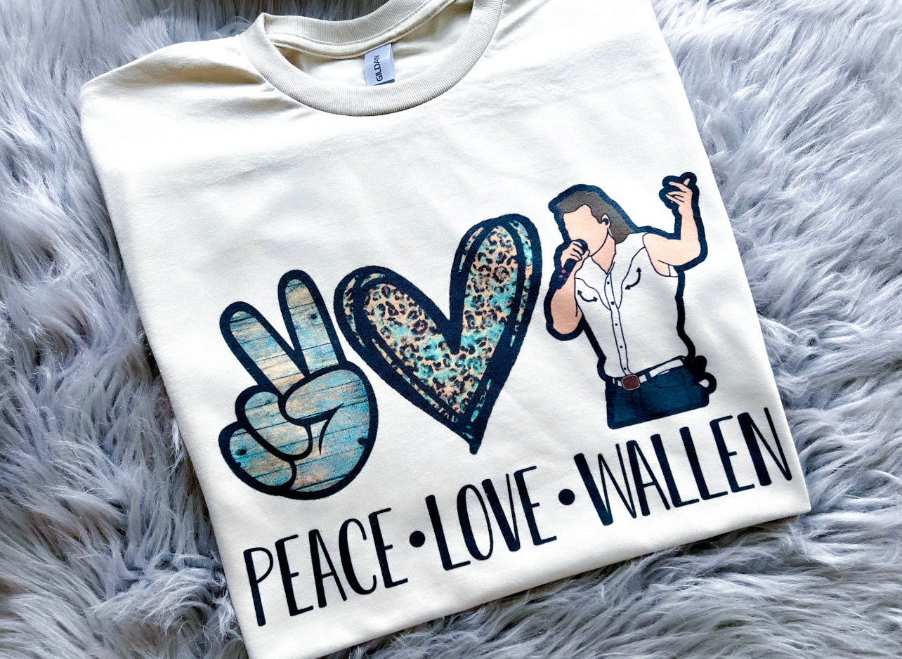 Peace, Love, Wallen T-shirt