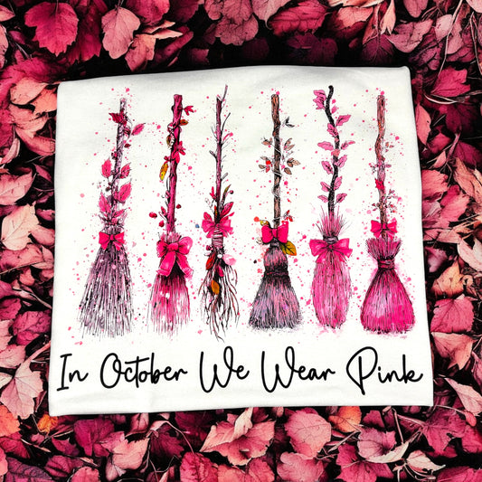 Pink Brooms Tee