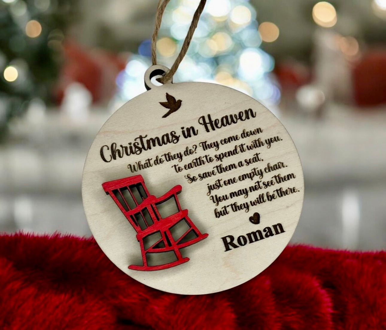 Christmas in Heaven Ornament