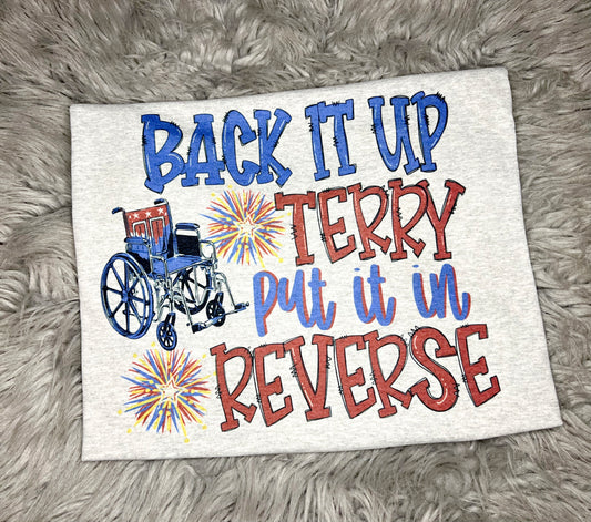 Back it up Terry T-shirt