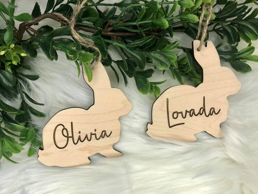 Easter Bunny Name Tag