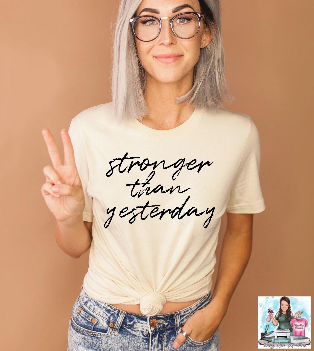 Stronger than yesterday Tshirt