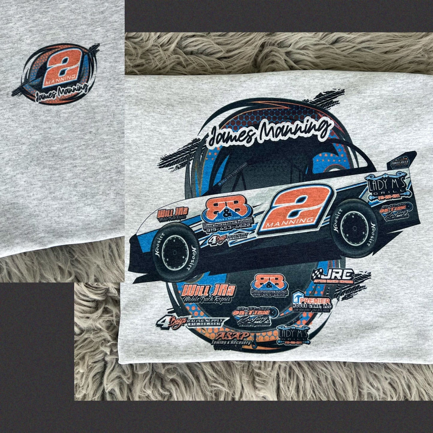 Manning #2 Racing Tee 2023