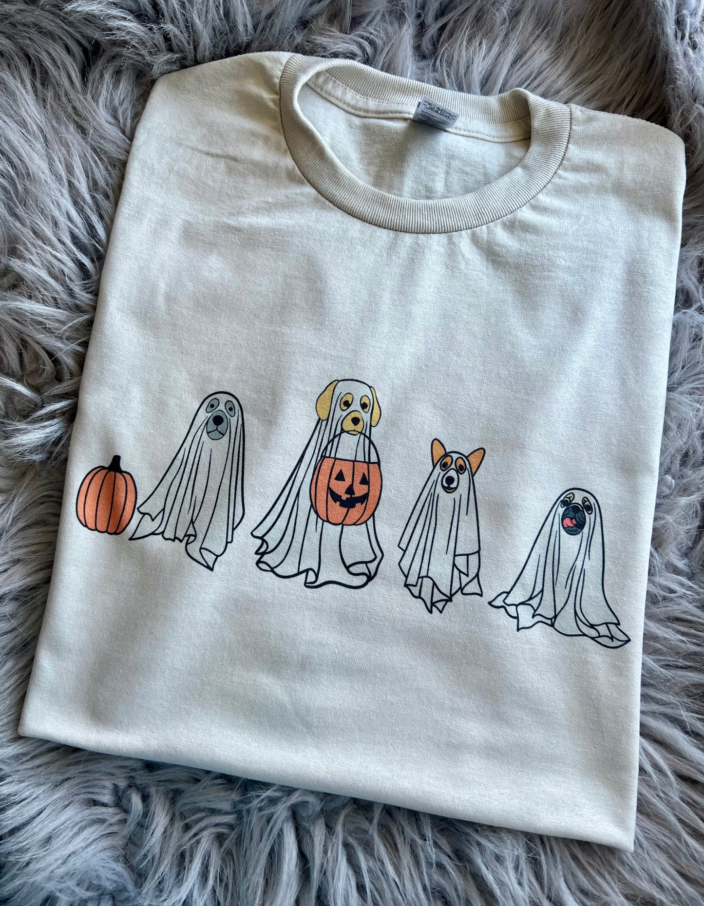 Spooky Dogs Vintage T-shirt