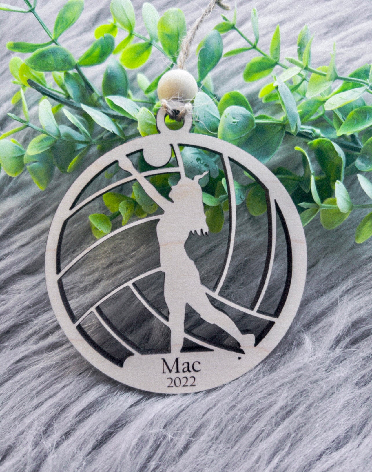 Wooden Sport Ornament