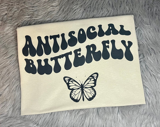 Antisocial Butterfly T-shirt