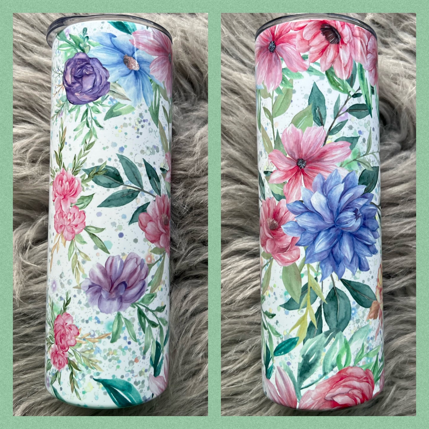 Floral Specks Tumbler