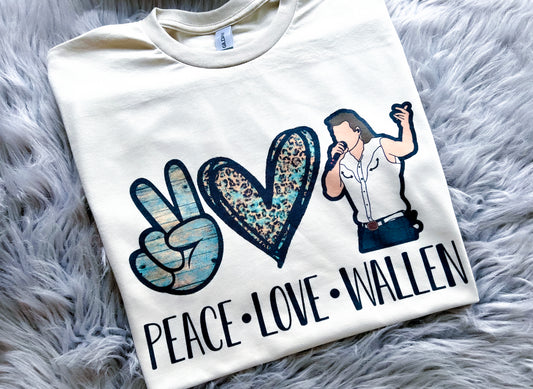 Peace, Love, Wallen T-shirt